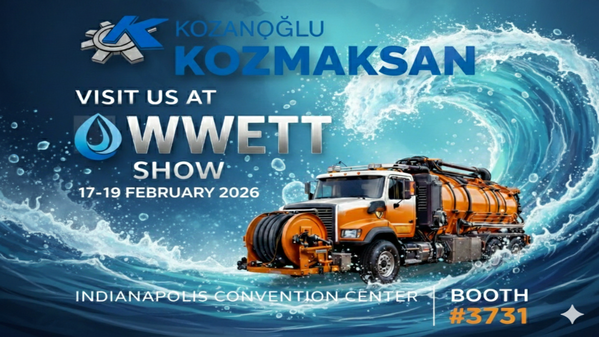 WWETT’25 Water & Wastewater Equipment, Treatment & Transport Show ( 3731 booth No.)